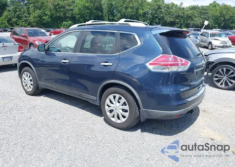 2016 Nissan Rogue S z USA, uszkodzony, nr VIN KNMAT2MV2GP679381